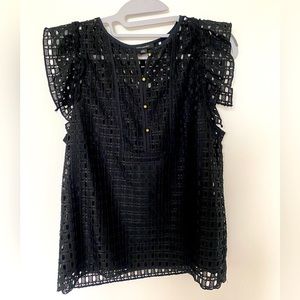 Banana Republic Black Blouse size XS (NEW)